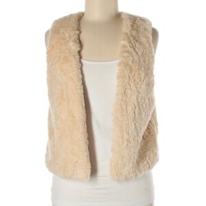Skies Are Blue Womens Faux Fur Vest Size Small